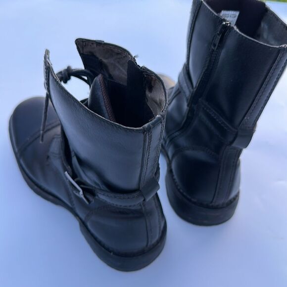 BED : STU COMBAT MOTO BOOTS style GANGSTER - Picture 8 of 12